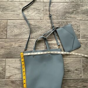 Blue/Gray Crossbody Bag/Purse